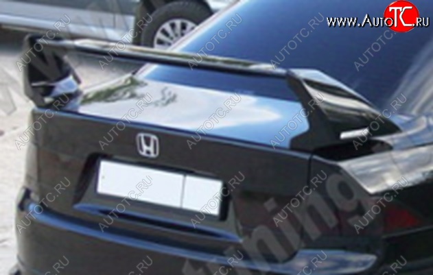 10 699 р. Спойлер высокий составной MUGEN Style var №2 Acura TSX CU2 седан (2008-2014) (Неокрашенный)  с доставкой в г. Москва