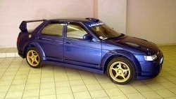 8 799 р. Арки WRC Evo Лада 2112 хэтчбек (1999-2008) (Неокрашенные)  с доставкой в г. Москва. Увеличить фотографию 4