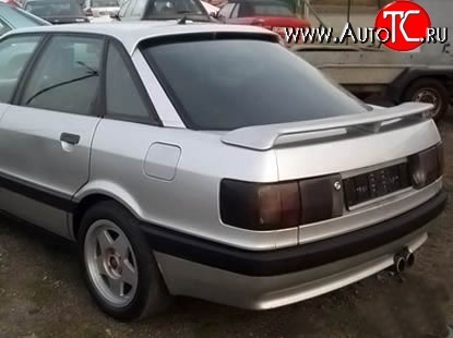 4 899 р. Спойлер Standart Audi 80 B3 седан (1986-1991) (Неокрашенный)  с доставкой в г. Москва