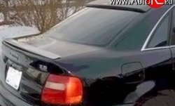 2 749 р. Козырёк RS на заднее лобовое стекло автомобиля Audi A4 B5 8D2 седан 1-ый рестайлинг (1996-1998) (Неокрашенный)  с доставкой в г. Москва. Увеличить фотографию 2