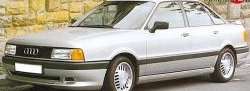 4 999 р. Накладка переднего бампера Classic V2  Audi 80  B3 (1986-1991) седан  с доставкой в г. Москва. Увеличить фотографию 1