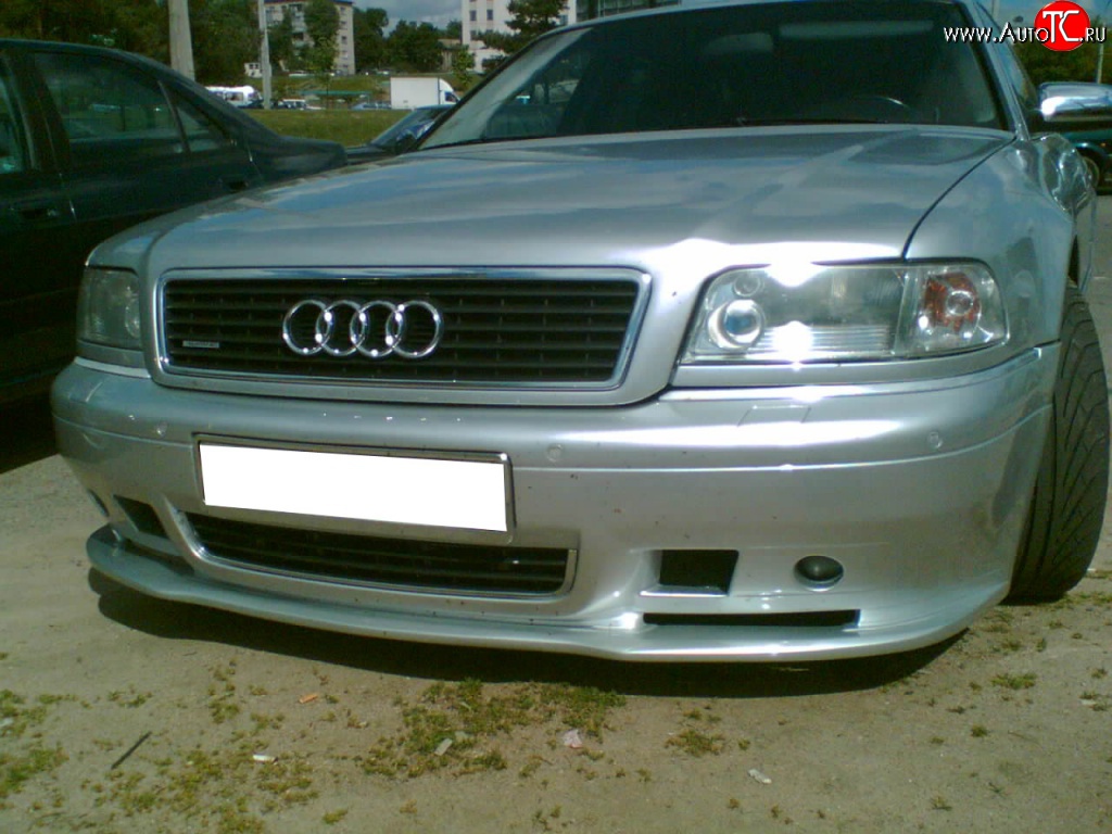 3 749 р. Накладка переднего бампера Kamei Audi A8 D2 дорестайлинг (1994-1999)  с доставкой в г. Москва