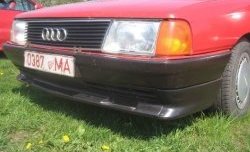 Накладка Sport на передний бампер Audi 100 C3 седан дорестайлинг (1982-1987)