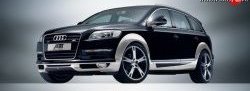 15 799 р. Накладка переднего бампера ABT Audi Q7 4L дорестайлинг (2005-2009)  с доставкой в г. Москва. Увеличить фотографию 3