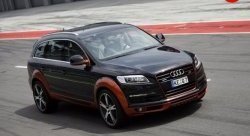 15 799 р. Накладка переднего бампера ABT Audi Q7 4L дорестайлинг (2005-2009)  с доставкой в г. Москва. Увеличить фотографию 5