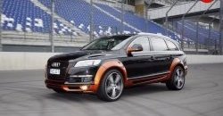 15 799 р. Накладка переднего бампера ABT Audi Q7 4L дорестайлинг (2005-2009)  с доставкой в г. Москва. Увеличить фотографию 6