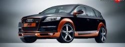 15 799 р. Накладка переднего бампера ABT Audi Q7 4L дорестайлинг (2005-2009)  с доставкой в г. Москва. Увеличить фотографию 7