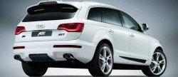 6 999 р. Накладка заднего бампера ABT  Audi Q7  4L (2005-2009) дорестайлинг  с доставкой в г. Москва. Увеличить фотографию 1