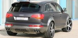 6 999 р. Накладка заднего бампера ABT  Audi Q7  4L (2005-2009) дорестайлинг  с доставкой в г. Москва. Увеличить фотографию 2