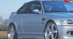 4 499 р. Пороги накладки CarZone BMW 3 серия E46 седан дорестайлинг (1998-2001)  с доставкой в г. Москва. Увеличить фотографию 1