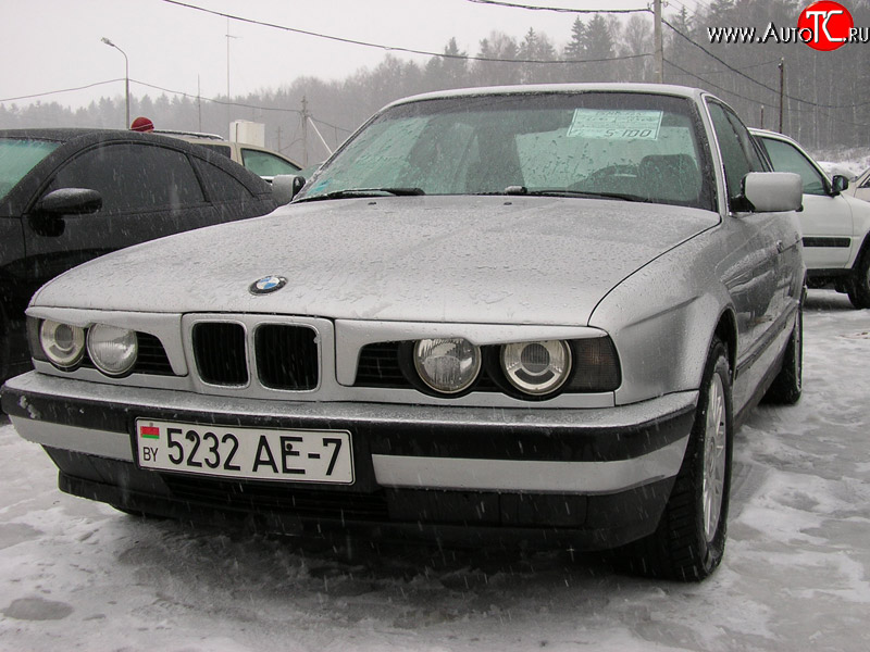 899 р. Реснички Uniq BMW 5 серия E34 седан дорестайлинг (1988-1994)  с доставкой в г. Москва