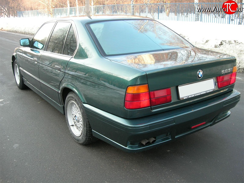 5 349 р. Задний бампер Concept BMW 5 серия E34 седан дорестайлинг (1988-1994) (Неокрашенный)  с доставкой в г. Москва