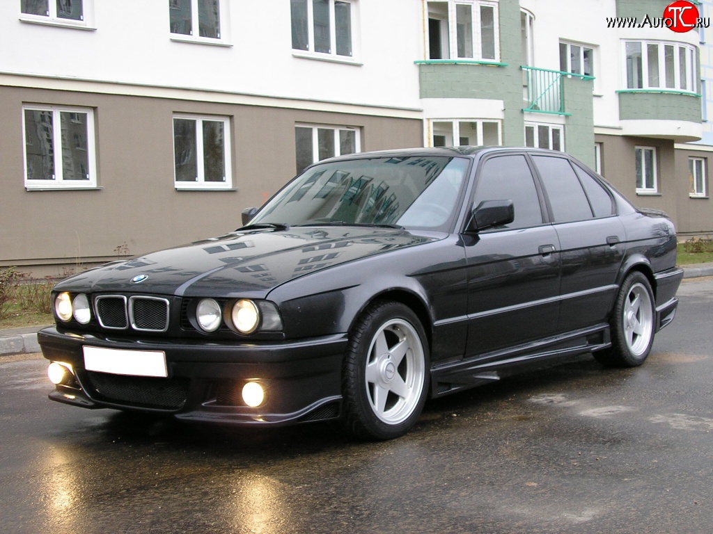 8 399 р. Передний бампер Devil BMW 5 серия E34 седан дорестайлинг (1988-1994)  с доставкой в г. Москва