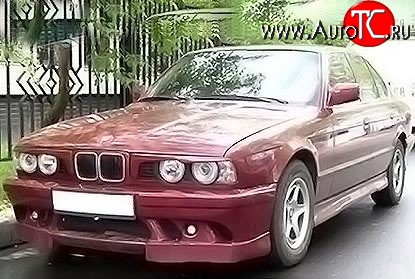 9 449 р. Передний бампер HAMANN Competition BMW 5 серия E34 седан дорестайлинг (1988-1994) (Неокрашенный)  с доставкой в г. Москва