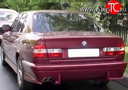 8 149 р. Задний бампер HAMANN Competition BMW 5 серия E34 седан дорестайлинг (1988-1994) (Неокрашенный)  с доставкой в г. Москва