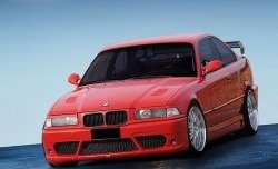 3 999 р. Передний бампер Lumma style  BMW 3 серия  E36 (1990-2000) седан (Неокрашенный)  с доставкой в г. Москва. Увеличить фотографию 2