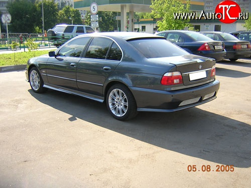 5 349 р. Задний бампер Concept BMW 5 серия E39 седан дорестайлинг (1995-2000) (Неокрашенный)  с доставкой в г. Москва