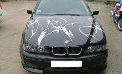 5 199 р. Юбка переднего бампера Devil Style  BMW 5 серия  E39 (1995-2000) седан дорестайлинг  с доставкой в г. Москва. Увеличить фотографию 4