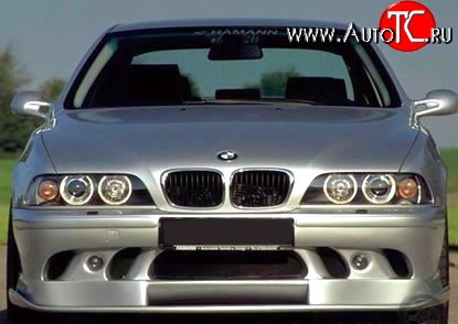 5 749 р. Накладка переднего бампера HAMANN Competition BMW 5 серия E39 седан дорестайлинг (1995-2000) (Неокрашенная)  с доставкой в г. Москва