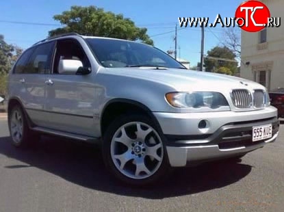 4 399 р. Накладка переднего бампера Sport (дорестайл) BMW X5 E53 дорестайлинг (1999-2003)  с доставкой в г. Москва