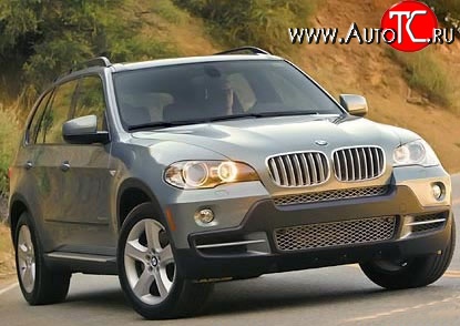 5 949 р. Передний бампер Standart BMW X5 E70 дорестайлинг (2006-2010) (Неокрашенный)  с доставкой в г. Москва