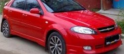 3 499 р. Пороги накладки Street Edition Chevrolet Lacetti хэтчбек (2002-2013) (Неокрашенные)  с доставкой в г. Москва. Увеличить фотографию 2