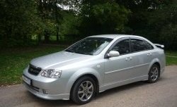 3 399 р. Пороги накладки CTS Chevrolet Lacetti седан (2002-2013) (Неокрашенные)  с доставкой в г. Москва. Увеличить фотографию 1