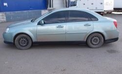 3 399 р. Пороги накладки CTS  Chevrolet Lacetti ( седан,  универсал) (2002-2013), Daewoo Gentra  KLAS (2012-2016) (Неокрашенные)  с доставкой в г. Москва. Увеличить фотографию 2