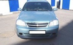 3 499 р. Накладка CTS на передний бампер автомобиля Chevrolet Lacetti седан (2002-2013) (Неокрашенная)  с доставкой в г. Москва. Увеличить фотографию 3