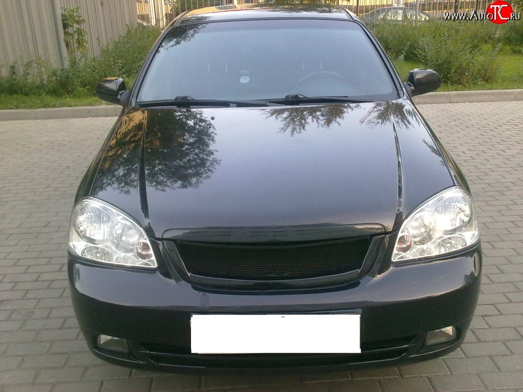 2 699 р. Решётка радиатора CTS Chevrolet Lacetti седан (2002-2013) (Неокрашенная)  с доставкой в г. Москва