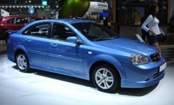 7 899 р. Пороги накладки Street Edition Chevrolet Lacetti седан (2002-2013) (Неокрашенные)  с доставкой в г. Москва. Увеличить фотографию 1