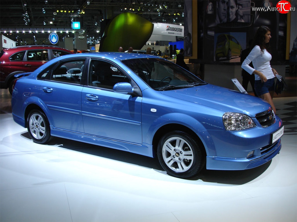 7 899 р. Пороги накладки Street Edition  Chevrolet Lacetti ( седан,  универсал) (2002-2013), Daewoo Gentra  KLAS (2012-2016) (Неокрашенные)  с доставкой в г. Москва