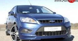 6 599 р. Накладка переднего бампера Loder 1899 Ford Focus 2 седан рестайлинг (2007-2011) (Неокрашенная)  с доставкой в г. Москва. Увеличить фотографию 2