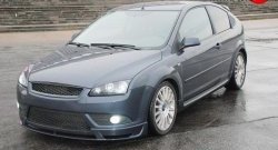 5 899 р. Пороги накладки Sport Ford Focus 2 хэтчбэк 3 дв. дорестайлинг (2004-2007) (Неокрашенные)  с доставкой в г. Москва. Увеличить фотографию 2