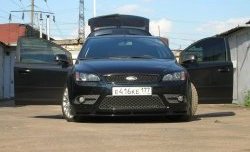 4 999 р. Накладка переднего бампера ST Sport Ford Focus 2  седан дорестайлинг (2004-2008) (Неокрашенная)  с доставкой в г. Москва. Увеличить фотографию 4