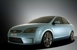 14 299 р. Передний бампер Concept Ford Focus 2 хэтчбэк 3 дв. дорестайлинг (2004-2007) (Неокрашенный)  с доставкой в г. Москва. Увеличить фотографию 4