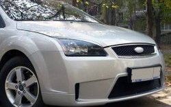 14 299 р. Передний бампер Concept Ford Focus 2 хэтчбэк 3 дв. дорестайлинг (2004-2007) (Неокрашенный)  с доставкой в г. Москва. Увеличить фотографию 5