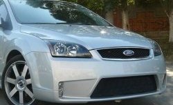 14 299 р. Передний бампер Concept Ford Focus 2 хэтчбэк 3 дв. дорестайлинг (2004-2007) (Неокрашенный)  с доставкой в г. Москва. Увеличить фотографию 6