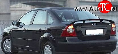 5 399 р. Спойлер Elegance Ford Focus 2  седан дорестайлинг (2004-2008) (Неокрашенный)  с доставкой в г. Москва