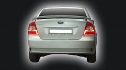 5 799 р. Спойлер GT Dynamics Ford Focus 2 седан рестайлинг (2007-2011) (Неокрашенный)  с доставкой в г. Москва. Увеличить фотографию 2