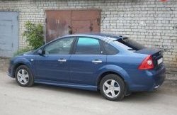 8 349 р. Пороги накладки M-VRS Ford Focus 2  седан дорестайлинг (2004-2008) (Неокрашенные)  с доставкой в г. Москва. Увеличить фотографию 2