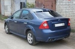 8 349 р. Пороги накладки M-VRS Ford Focus 2  седан дорестайлинг (2004-2008) (Неокрашенные)  с доставкой в г. Москва. Увеличить фотографию 3