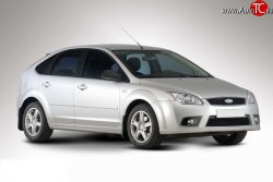 3 649 р. Пороги накладки YTG  Ford Focus  2 (2004-2011)  седан дорестайлинг, универсал дорестайлинг, хэтчбэк 5 дв. дорестайлинг, седан рестайлинг, универсал рестайлинг, хэтчбэк 5 дв. рестайлинг (Неокрашенные)  с доставкой в г. Москва. Увеличить фотографию 1