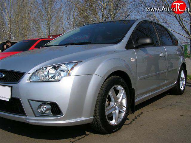 2 399 р. Противотуманные фары YTG Ford Focus 2  седан дорестайлинг (2004-2008)  с доставкой в г. Москва