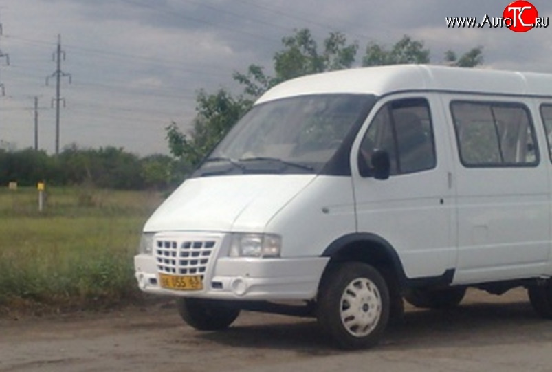 3 099 р. Передний бампер Old-Audi ГАЗ ГАЗель 3302 дорестайлинг шасси (1994-2002) (Неокрашенный)  с доставкой в г. Москва