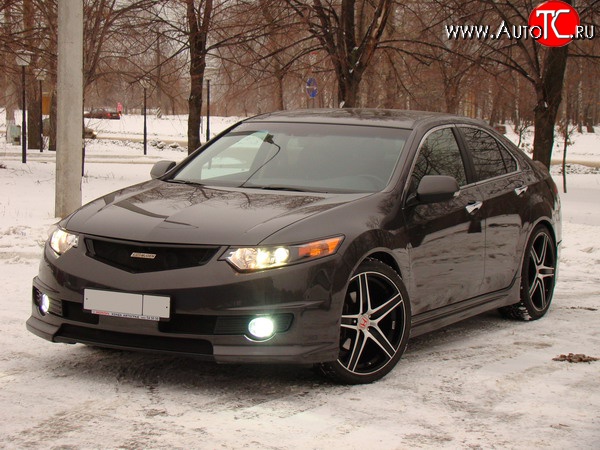 27 799 р. Передний бампер MUGEN Honda Accord CU седан дорестайлинг (2008-2011) (Неокрашенный)  с доставкой в г. Москва