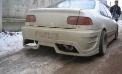 8 899 р. Задний бампер Racing Honda Civic EG седан (1992-1995)  с доставкой в г. Москва. Увеличить фотографию 1