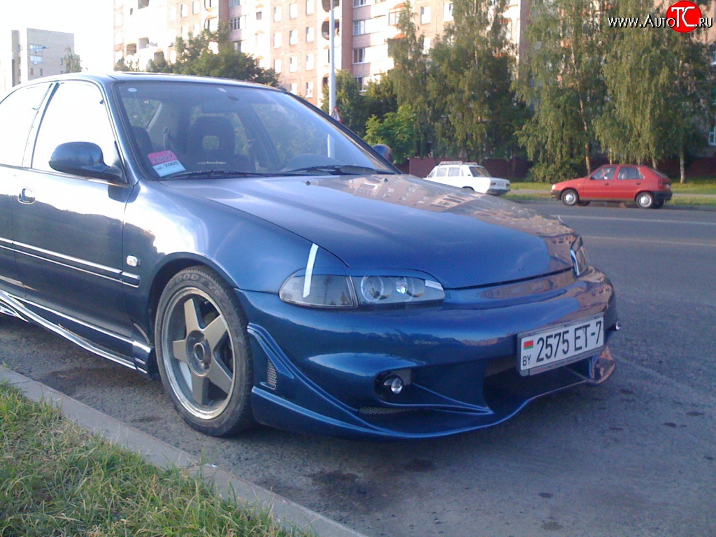 7 299 р. Передний бампер VeilSide Honda Civic EG седан (1992-1995)  с доставкой в г. Москва