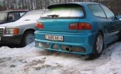 7 999 р. Задний бампер Sport  Honda Civic  EG (1992-1995) седан  с доставкой в г. Москва. Увеличить фотографию 4