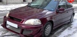 5 049 р. Передний бампер на Honda Civic EJ,EK,EM седан дорестайлинг (1995-1998)  с доставкой в г. Москва. Увеличить фотографию 1